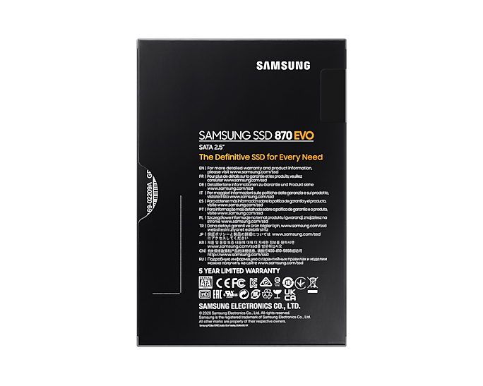 Samsung 870 EVO 500 GB 2.5″ Serial ATA III V-NAND MLC image 7