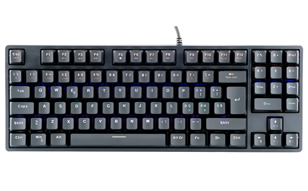 ITEK X50 TASTIERA GAMING MECCANICA RGB USB MULTIMEDIALE …