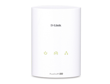 D-Link DHP-500AV PowerLine network adapter 500 Mbit/s Ethernet LAN White