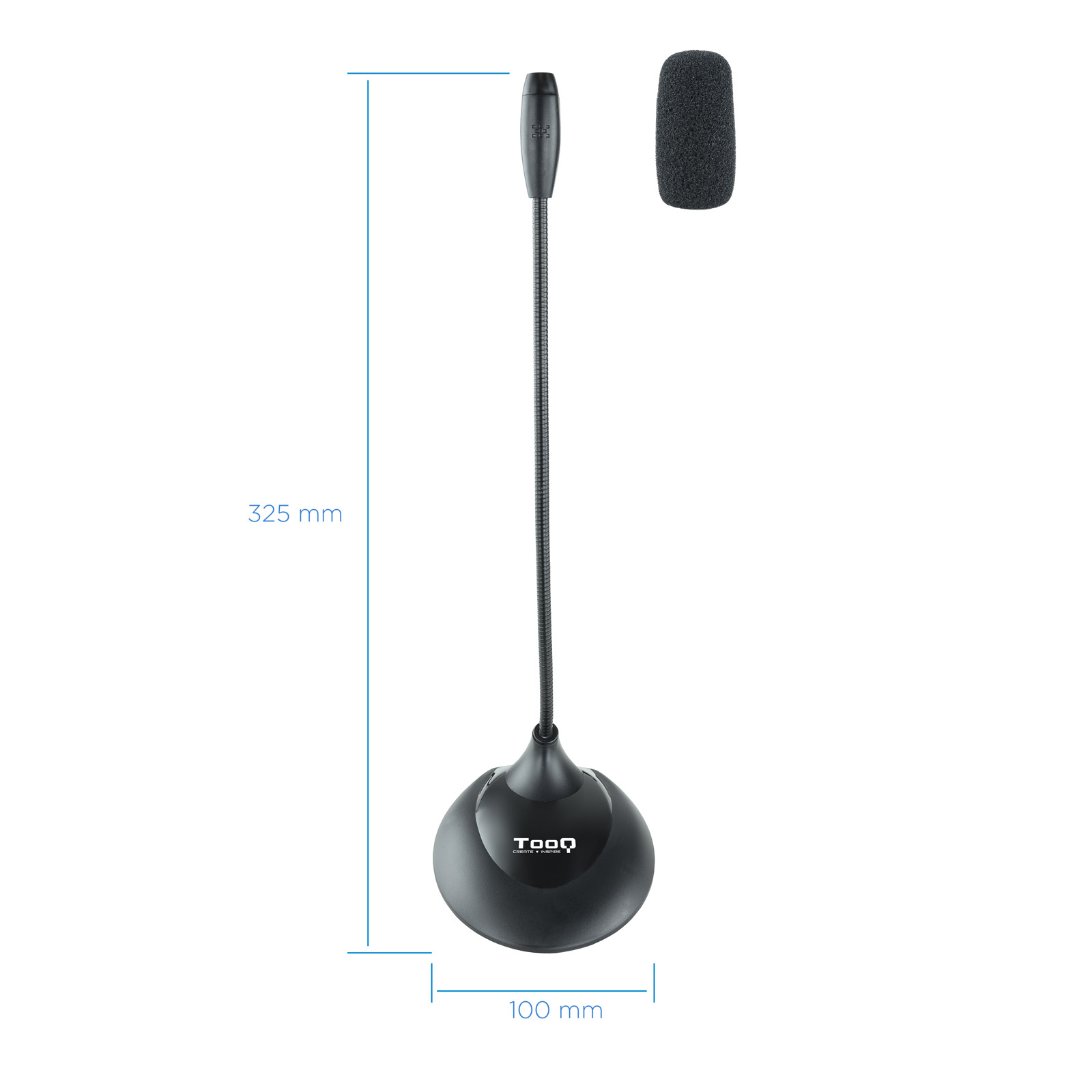 TooQ TQMM-213 microphone Black Laptop microphone image 4