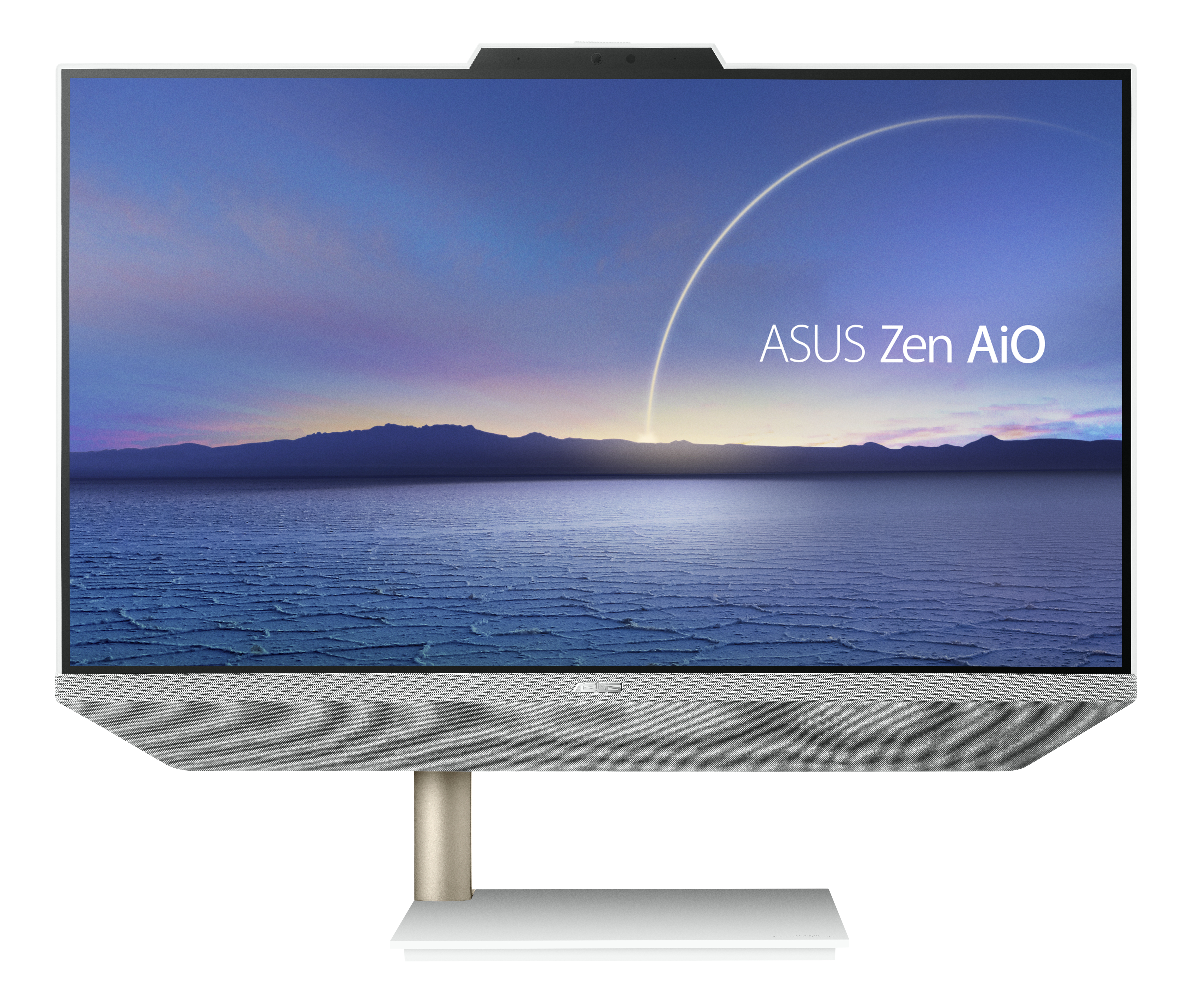 ASUS Zen AiO A5400WFAK-WA021R Intel® Core™ i5 i5-10210U 60.5 cm (23.8″) 1920 x 1080 pixels All-in-One PC 8 GB DDR4-SDRAM 256 GB SSD Windows 10 Pro Gold, White image 1