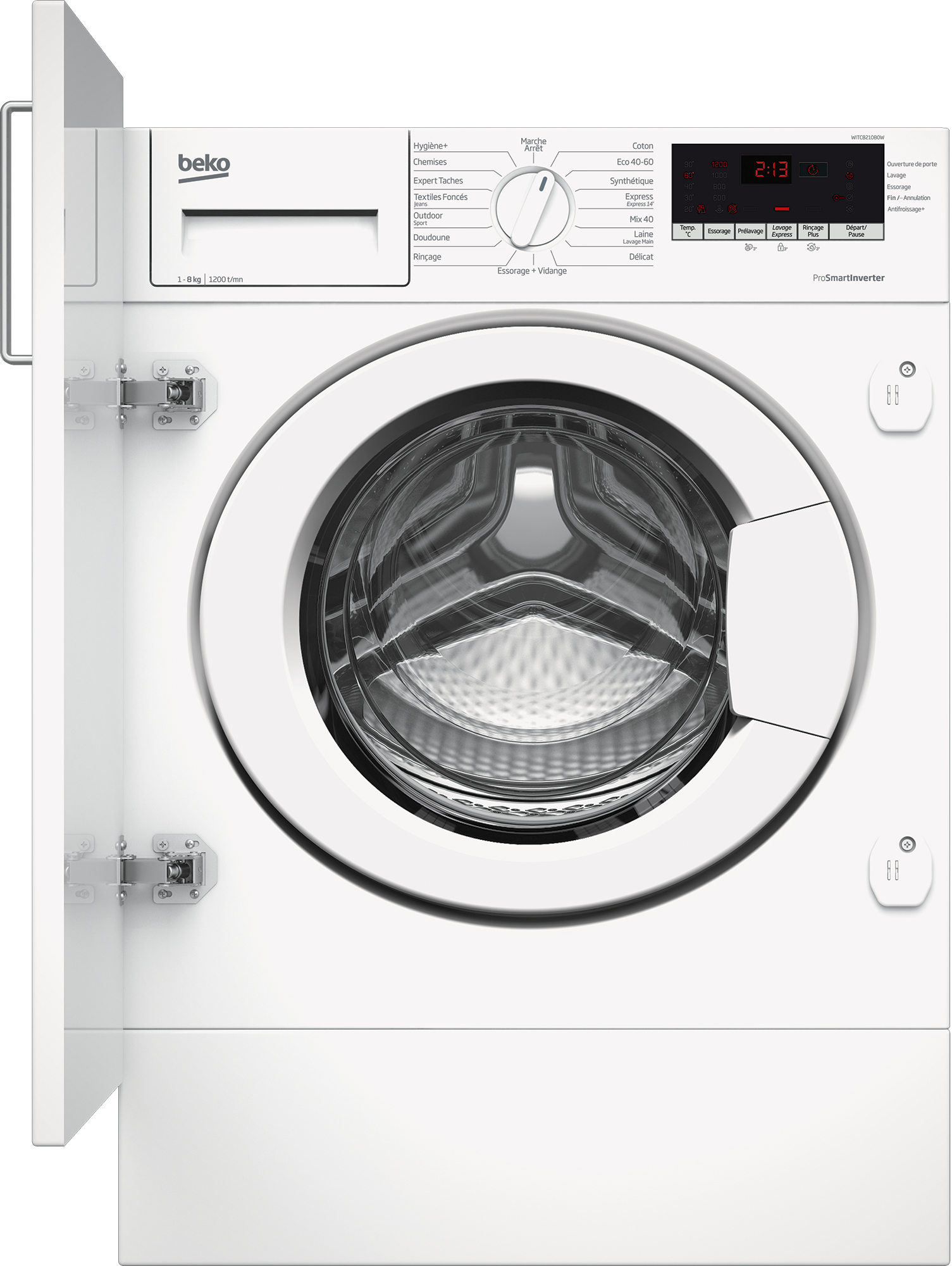 Beko WITC8210B0W — vue 1 sur 4