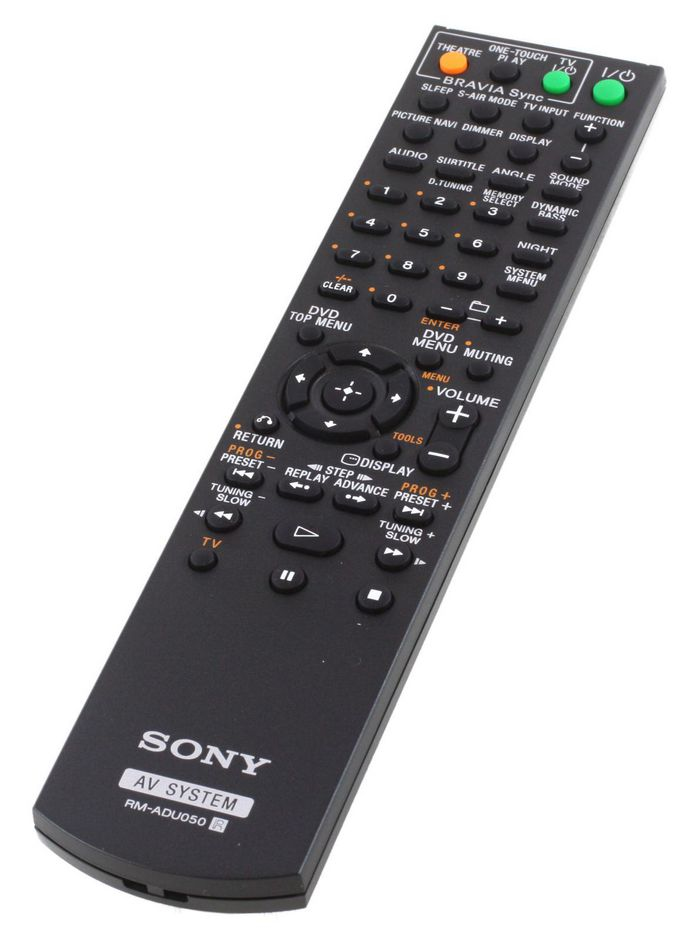 Sony RM-ADU050 fjärrkontroll Kabel Tryckknappar
