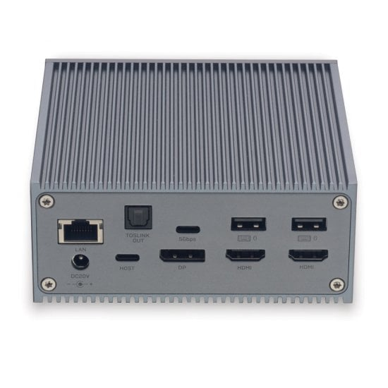 Lindy 43351 laptop dock/port replicator Docking USB 3.2 Gen 1 (3.1 Gen 1) Type-C Grey – image 3
