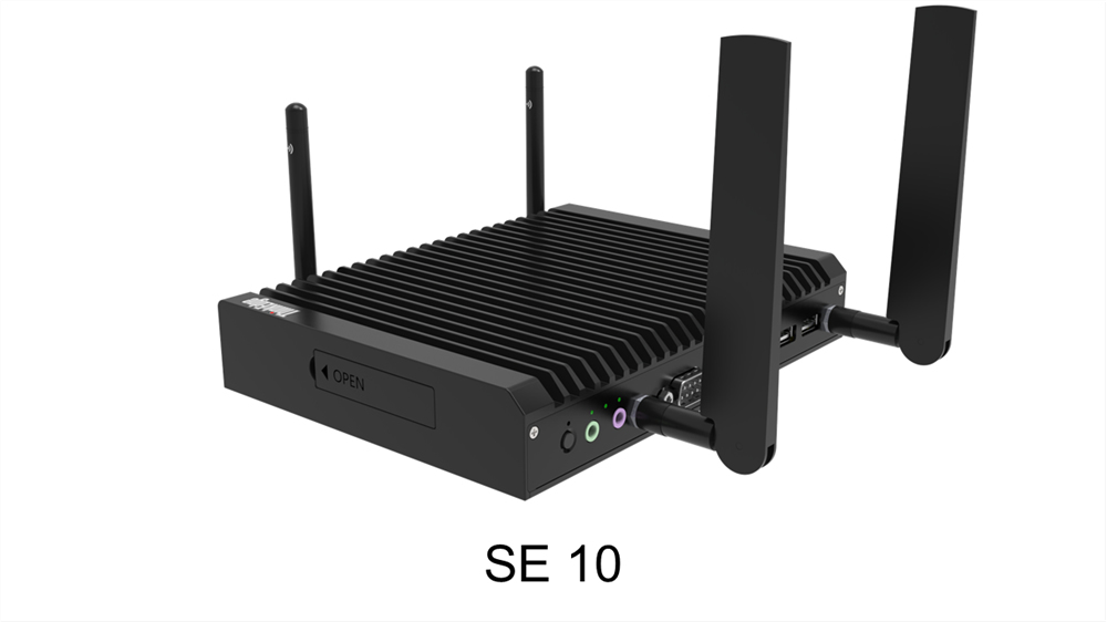 Lenovo ThinkEdge SE10 Intel Atom® x6425RE 8 GB DDR4-SDRAM 256 GB SSD Windows 10 IoT Enterprise Mini PC Black image 7