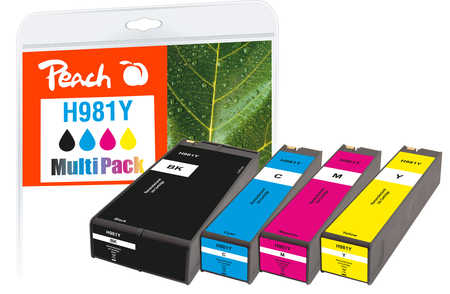 Peach PI300-788 ink cartridge 4 pc(s) Compatible Ultra High Yield Black, Cyan, Magenta, Yellow