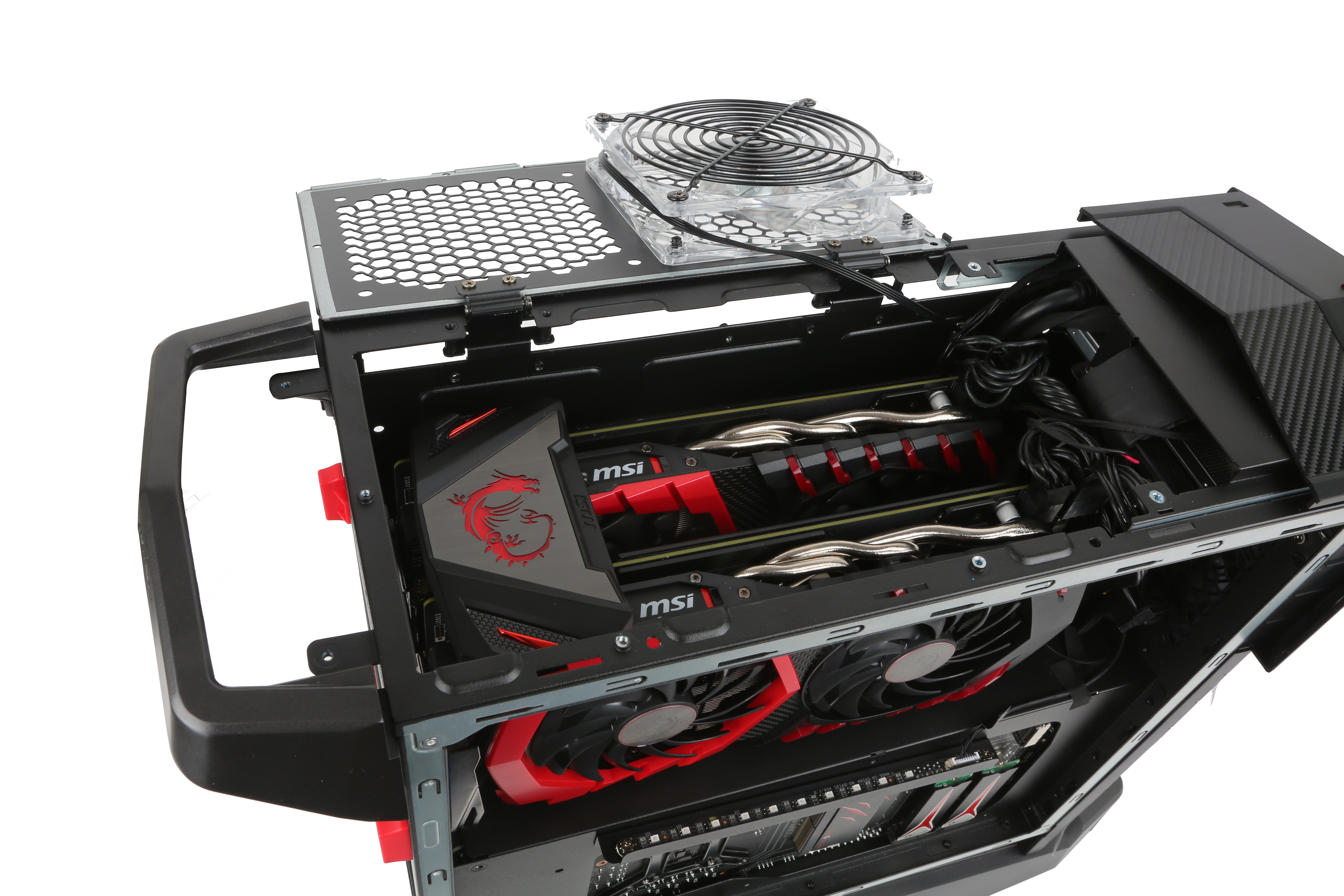 MSI Aegis Ti3 8RF-033EU Intel® Core™ i7 i7-8700K 32 GB DDR4-SDRAM 3.51 TB HDD+SSD NVIDIA® GeForce® GTX 1080 Ti Windows 10 Home Desktop PC Black image 25