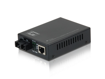 LevelOne 10/100BASE-TX to 100BASE-FX SMF SC Converter, 20km – image 2