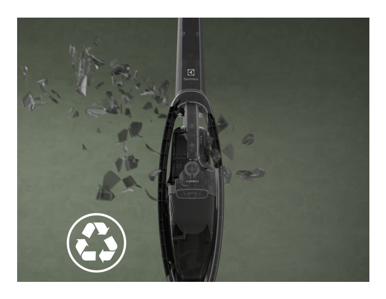 Electrolux ES52CB18DB 2-in-1 stick vacuum Battery Dry Cyclonic, Post motor filter Bagless – image 6