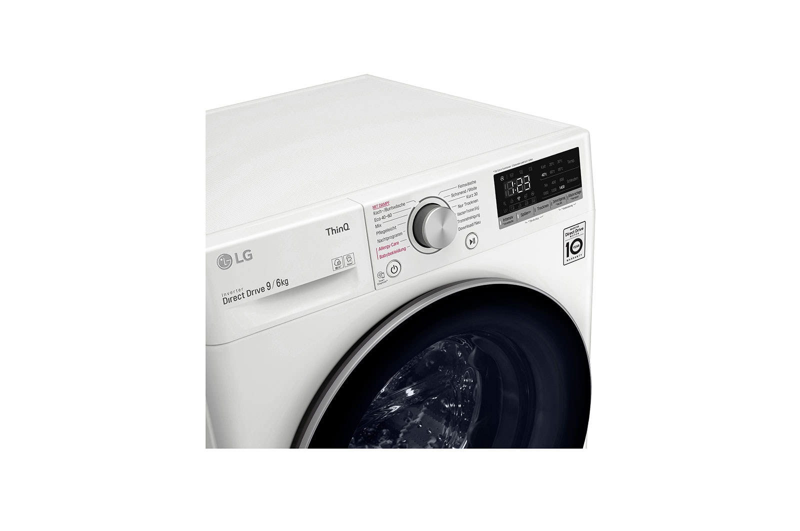 LG V5WD96H1 washer dryer Freestanding Front-load White – image 7
