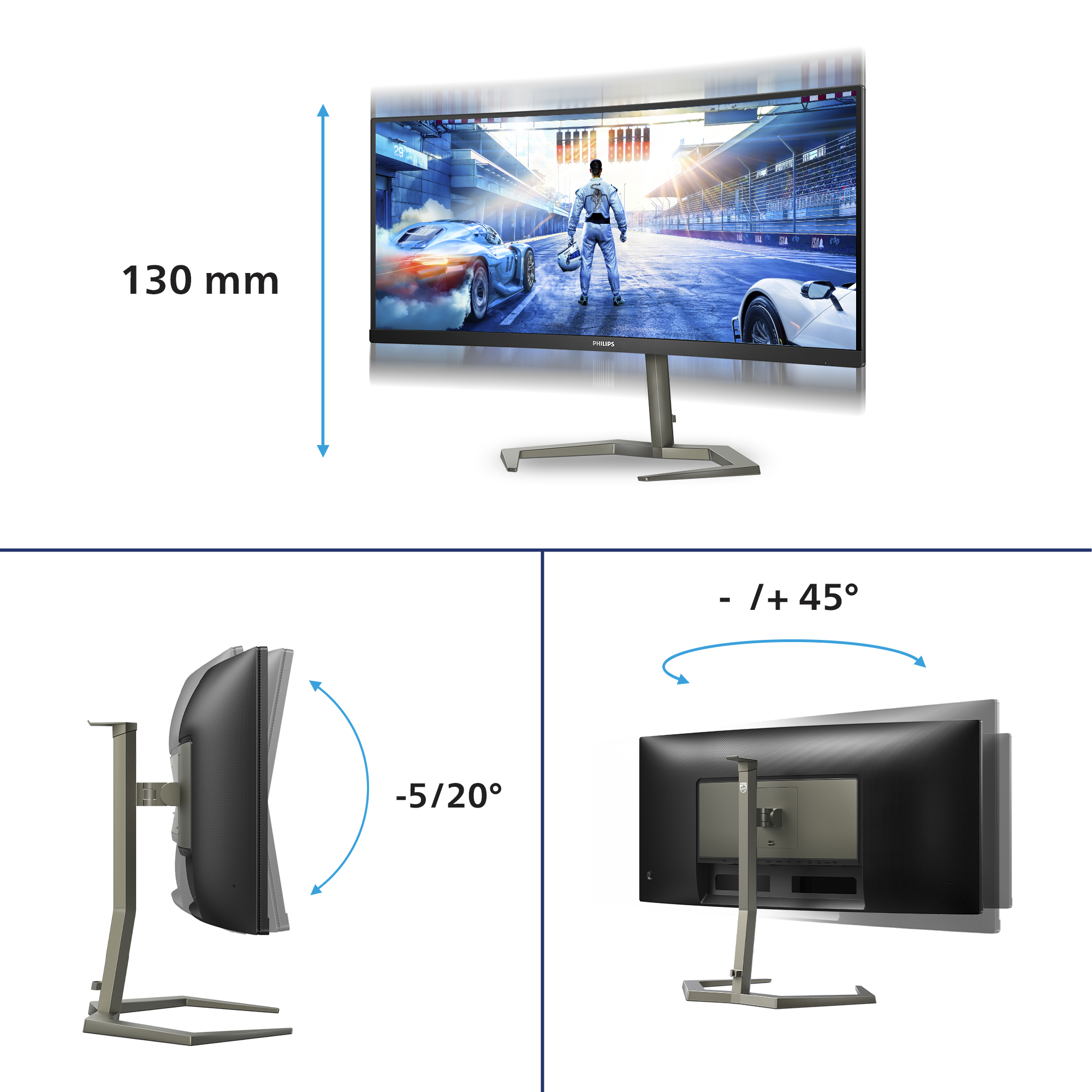 Philips Evnia 5000 34M1C5500VA/69 computer monitor – image 3