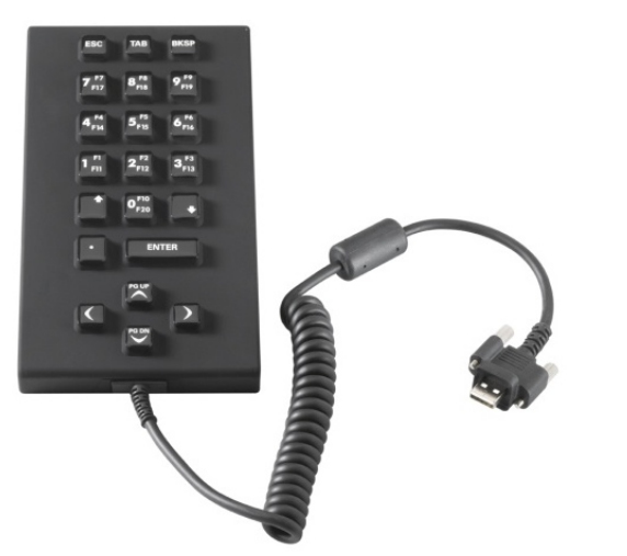 Zebra KYBD-NU-VC70-03R mobile device keyboard Numeric Black – image 1