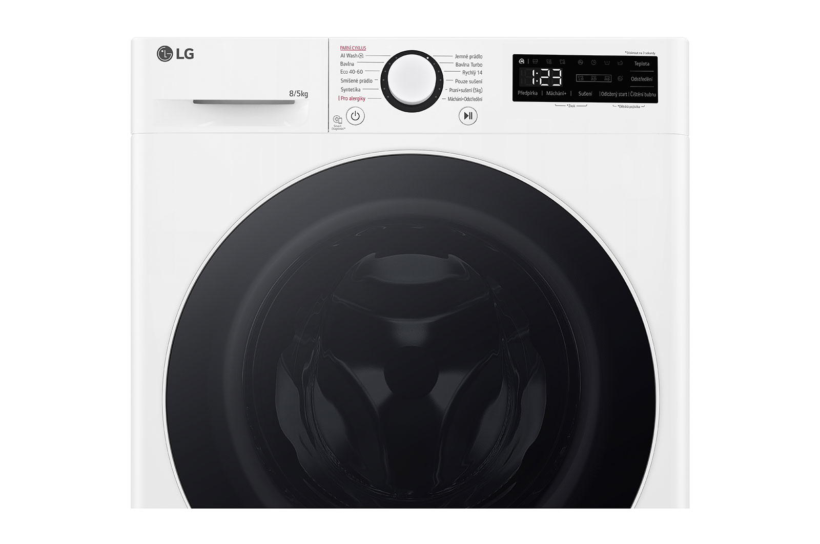 LG FCR5A85WW washer dryer Freestanding Front-load White – image 4