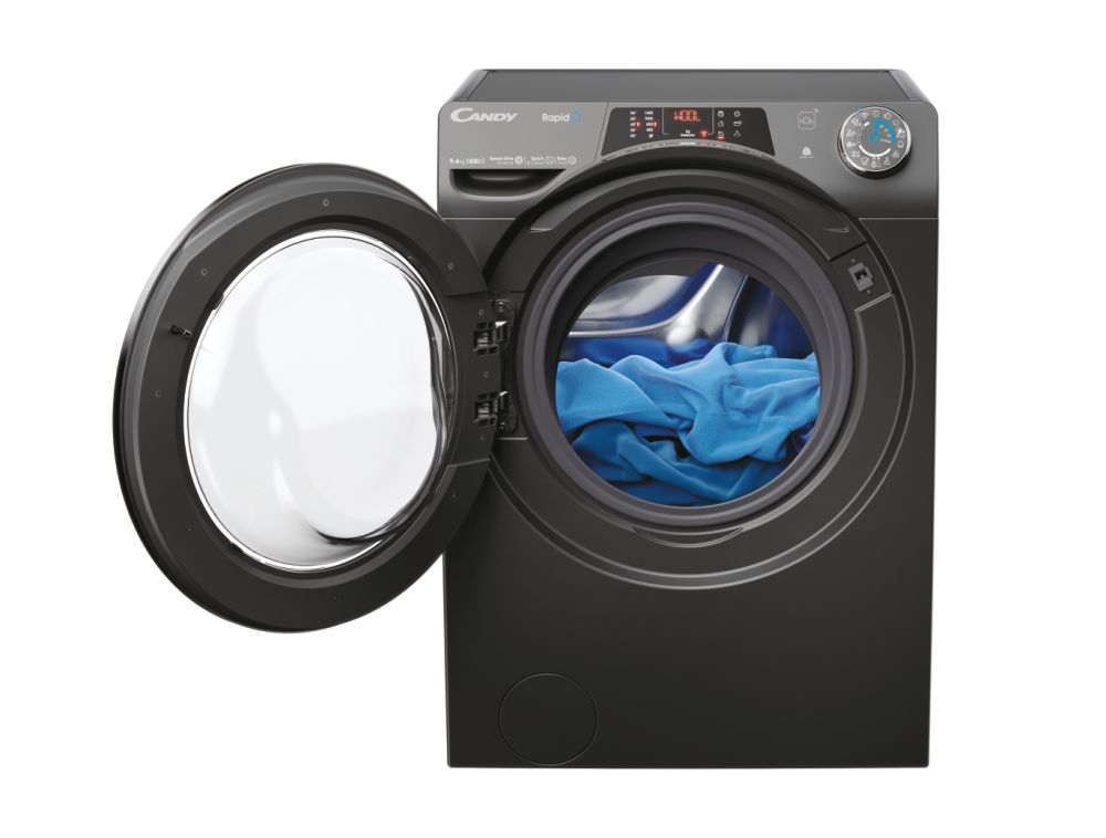 Candy RapidÓ ROW4964DWMCRET-S washer dryer Freestanding Front-load Anthracite – image 4
