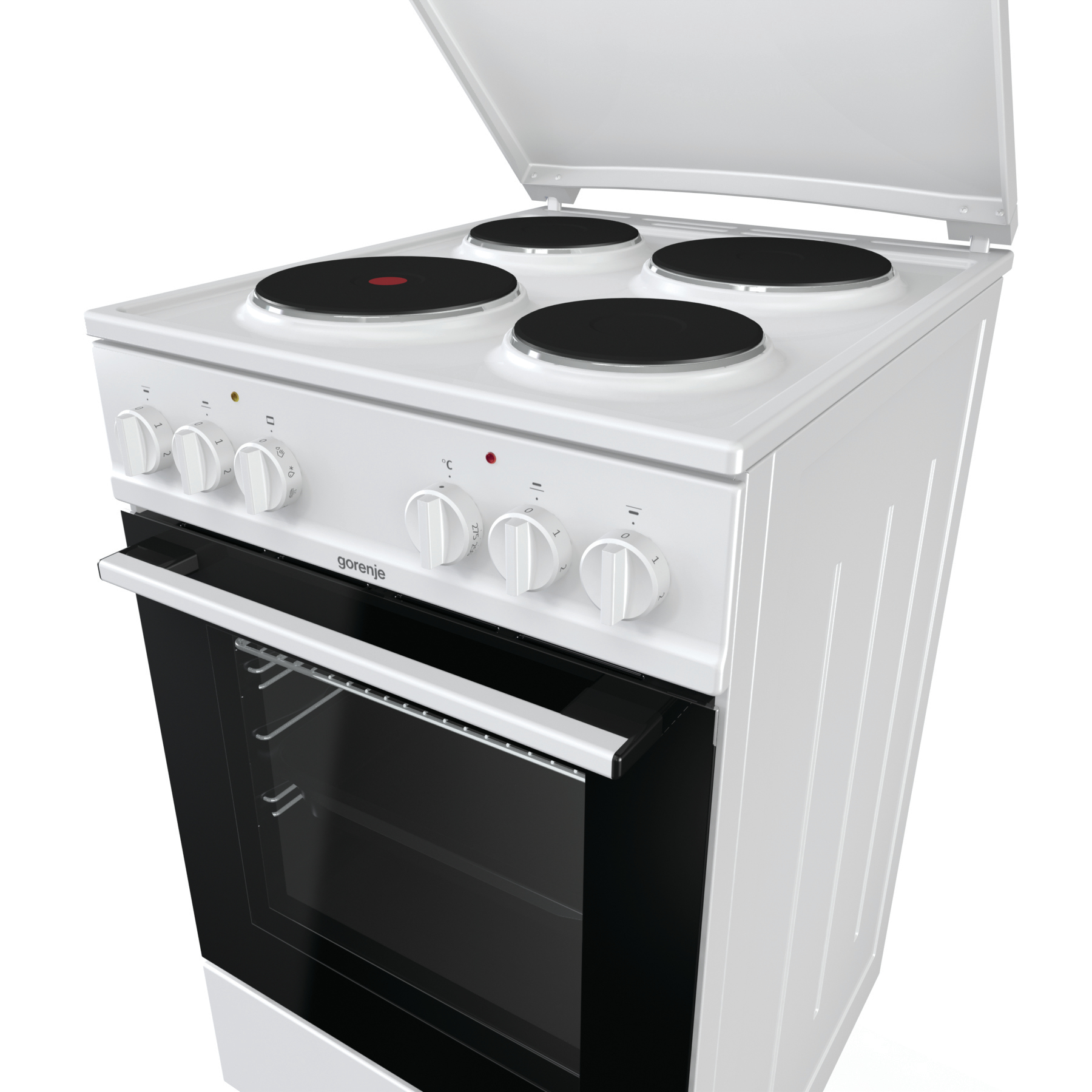 Gorenje E5141WH cooker Freestanding cooker Electric Sealed plate White – image 6