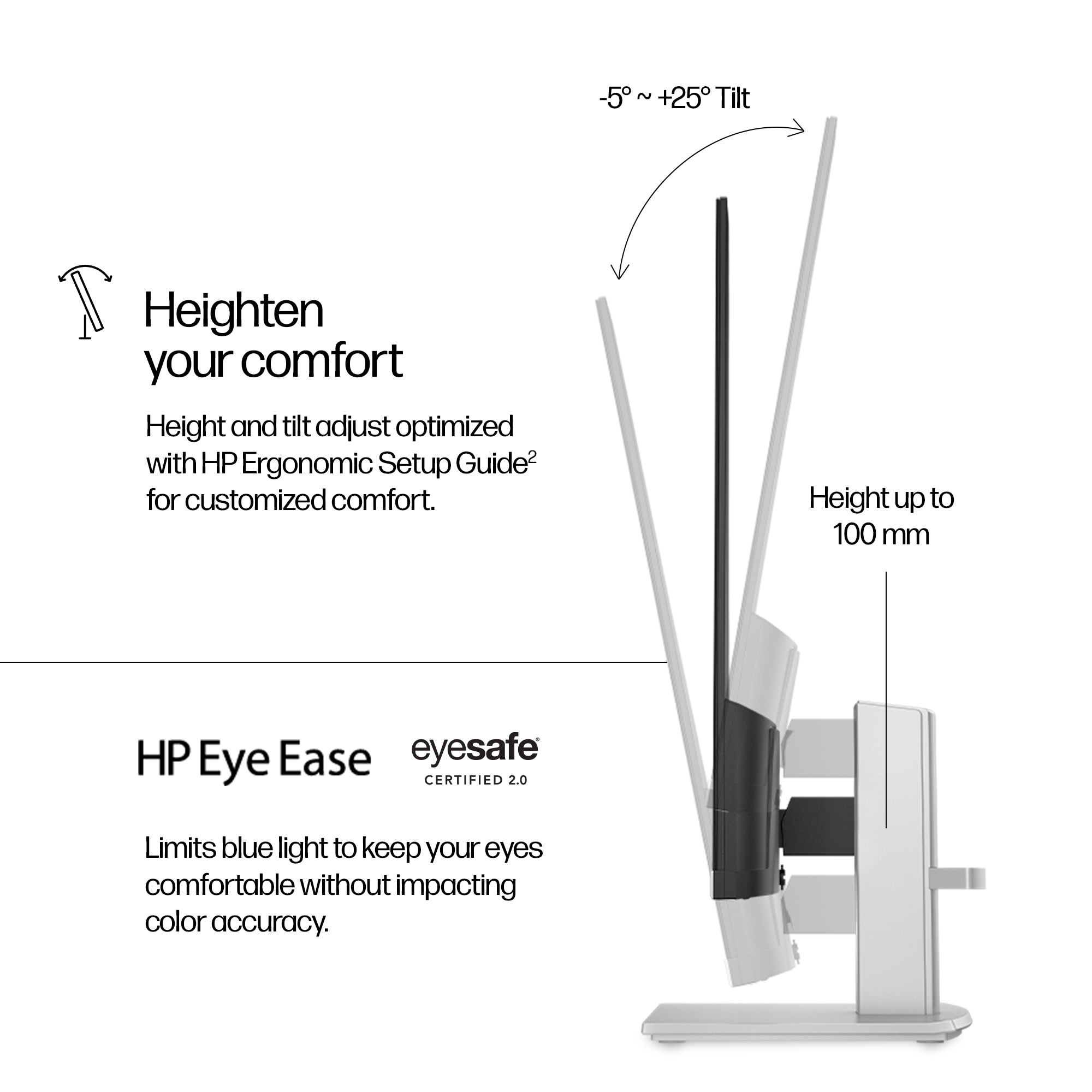 HP Series 5 27 inch FHD Height Adjust Monitor - 527sh – image 8