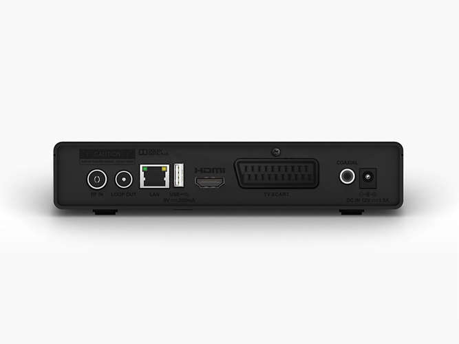 Philips DTR3442B/EU TV set-top box Cable, Ethernet (RJ-45), Terrestrial Black – image 1
