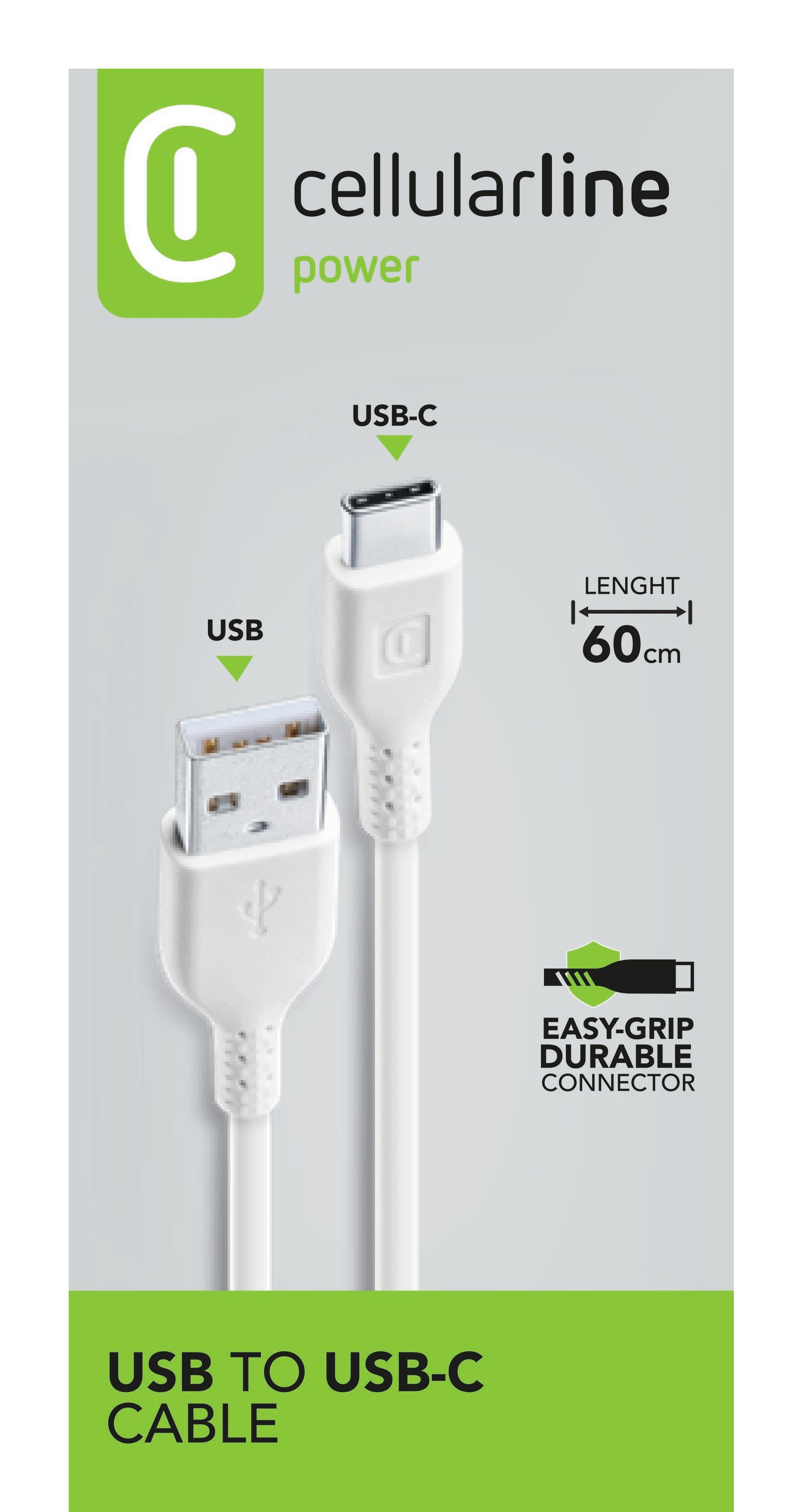 Power Cable 60cm - USB-C USB-C-Kabel zum Laden und für die Datenübertragung