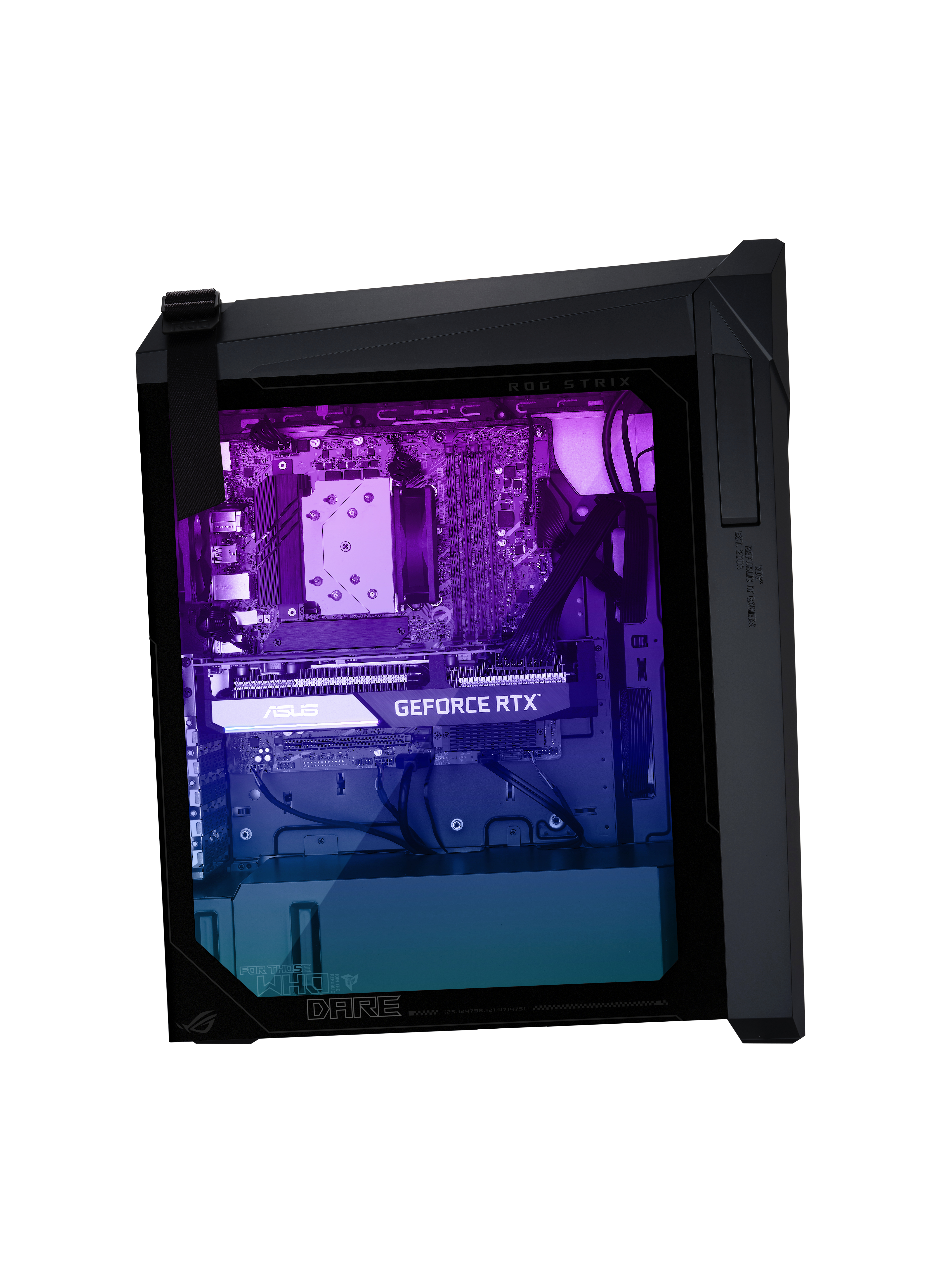 ASUS ROG Strix G16CH-71370F050W Intel® Core™ i7 i7-13700F 16 GB DDR4-SDRAM 1 TB SSD NVIDIA GeForce RTX 3060 Ti Windows 11 Home Midi Tower PC Black, Grey image 7