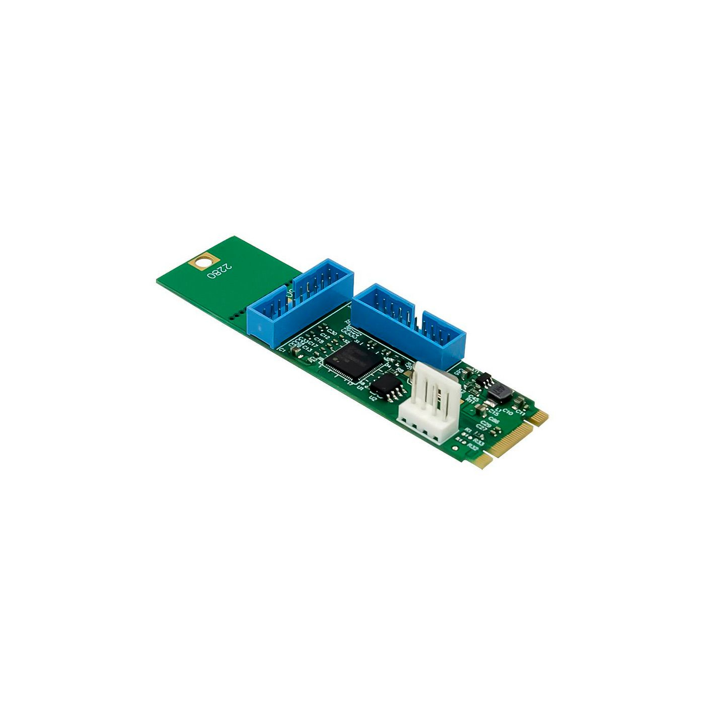 Microconnect MC-M.2-NEC720201 interface cards/adapter Internal – image 2