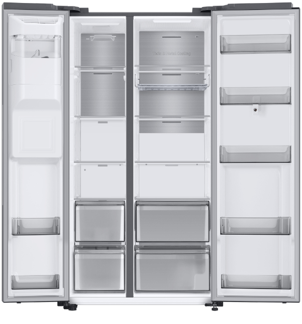 Samsung RS6HA8891SL side-by-side refrigerator Freestanding – image 2
