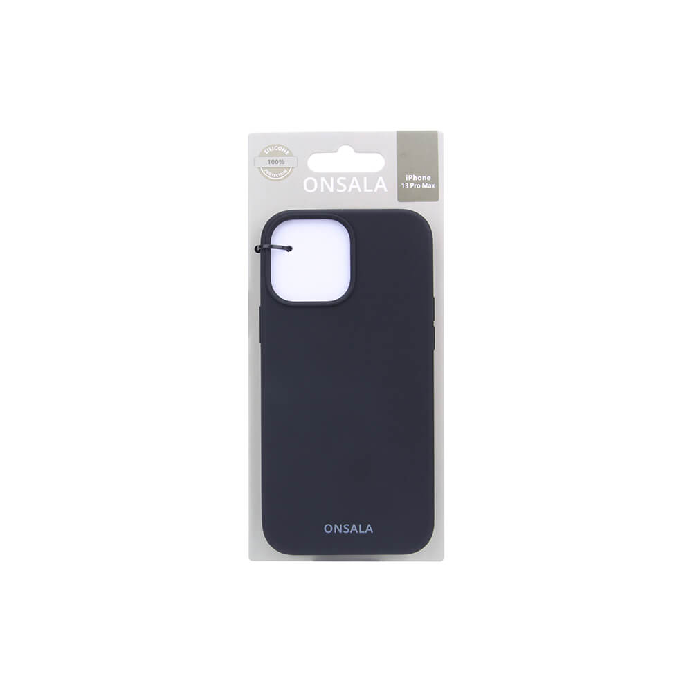 Onsala Phone Case Silicone Black - iPhone 13 Pro Max – image 2