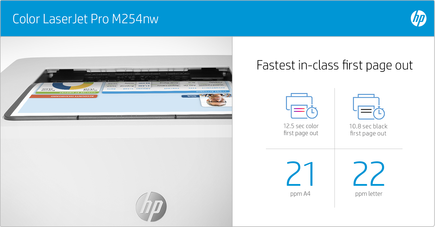 HP Color LaserJet Pro M254nw Colour – image 9