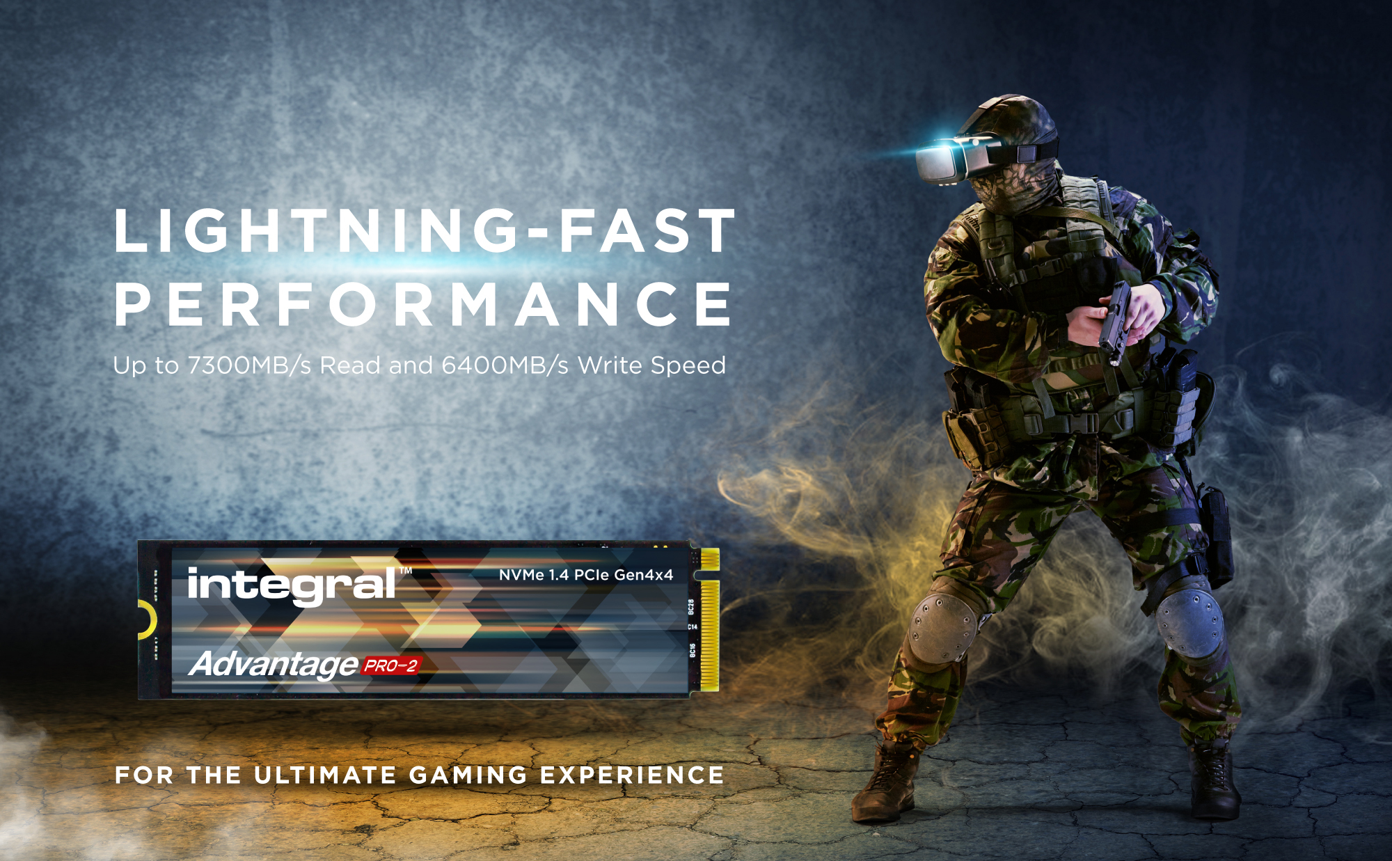 Integral 2TB - 2000GB SSD M.2 2280 NVME 1.4 PCIe Gen4 x4 R-7300MB/s W-6400MB/s IOPS R-1000K W-950K TBW 880ADVANTAGE PRO-2 – image 8