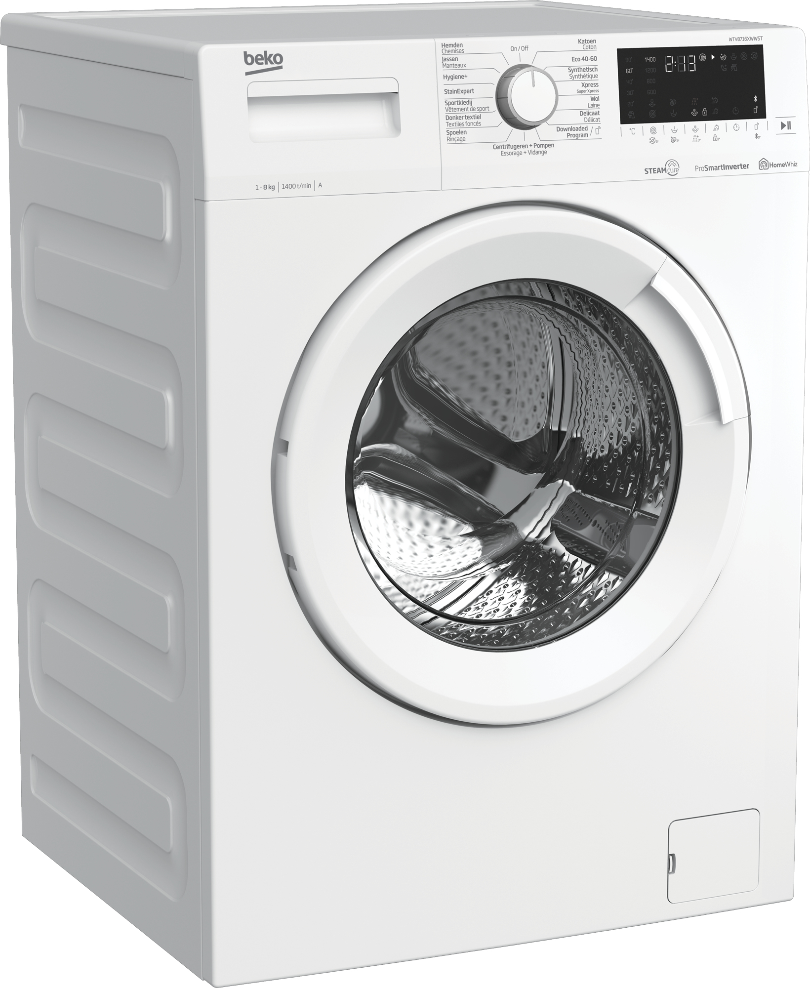 Beko WTV8716XWWST washing machine Front-load – image 2