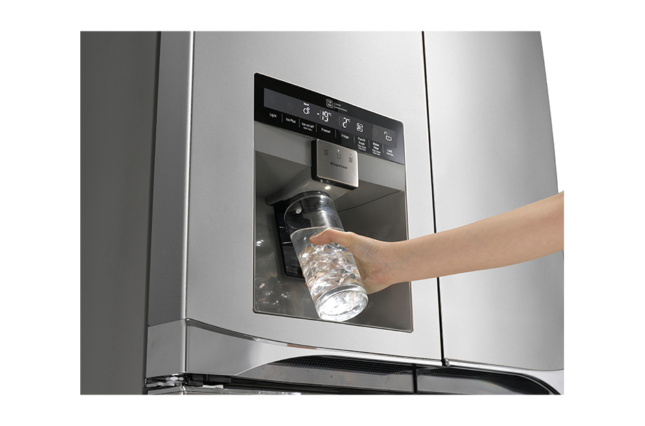 LG GMJ916NSHV side-by-side refrigerator Freestanding – image 7