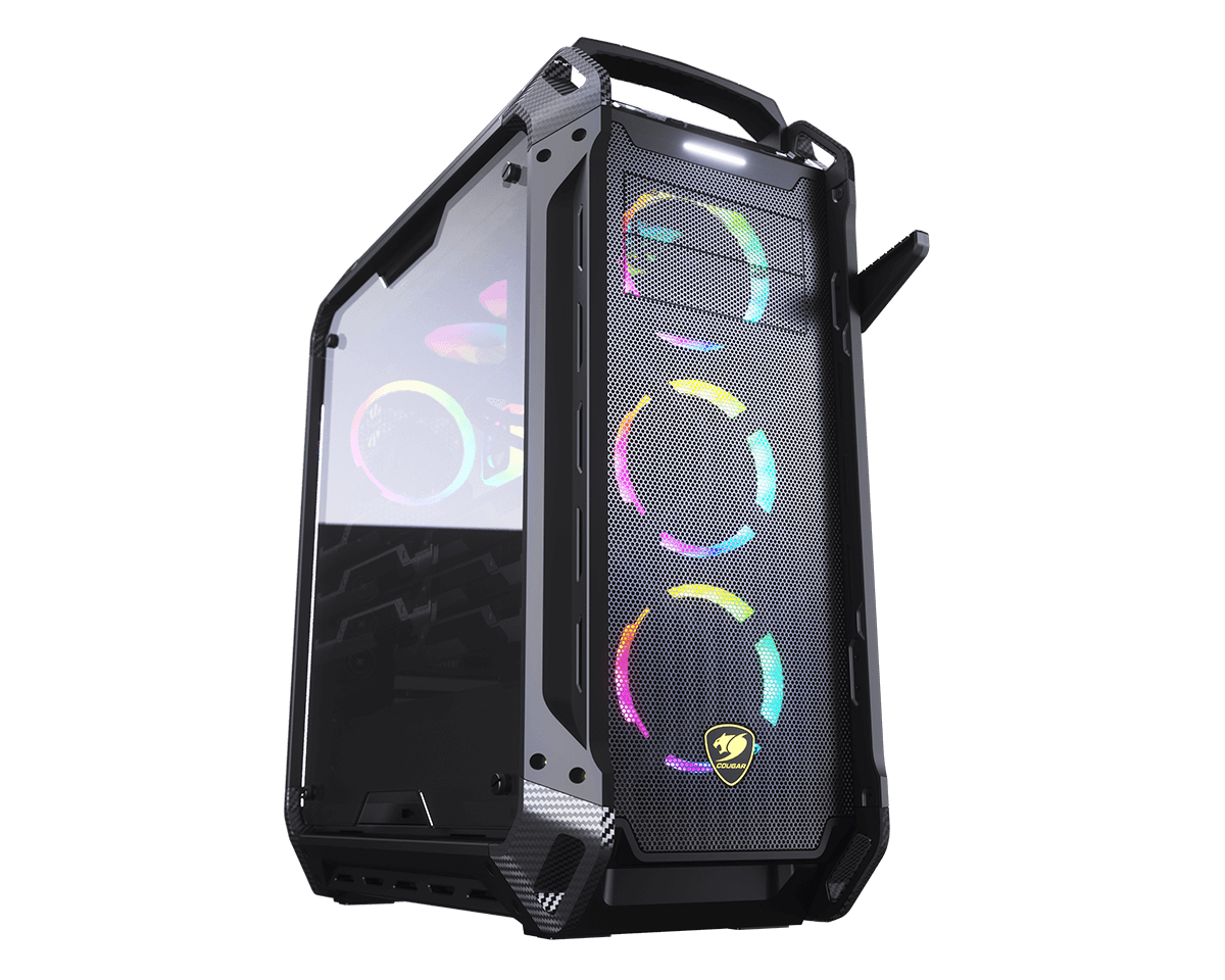 COUGAR Full Tower Case, Panzer Max-G, Black – image 2