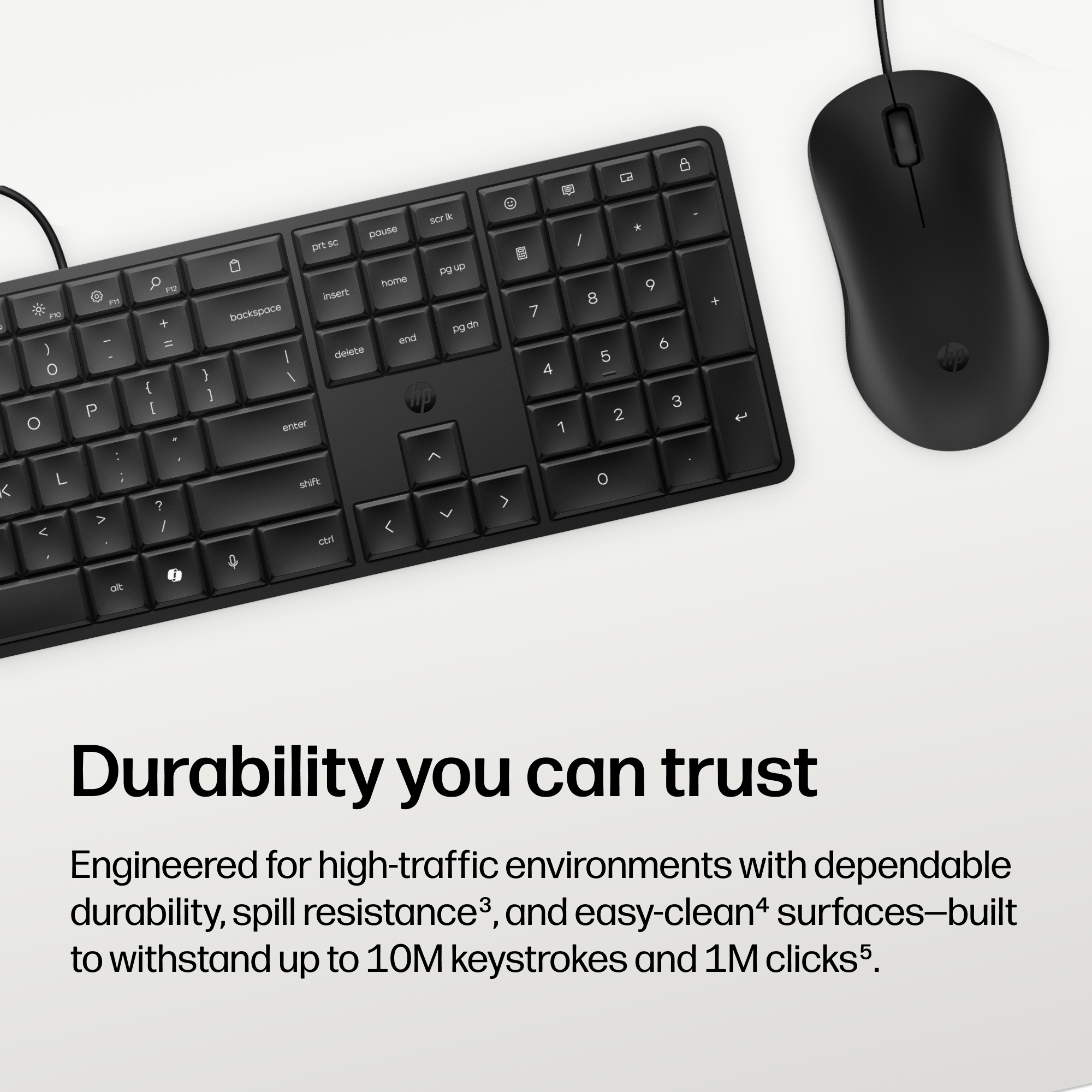 HP 170C Wired Mouse and Keyboard Combo – image 4
