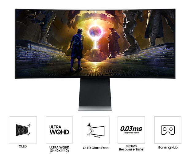 Samsung LS34DG856SNXZA computer monitor – image 4