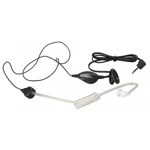 Motorola 00641 headphones/headset Wired Ear-hook Black, Transparent – image 2