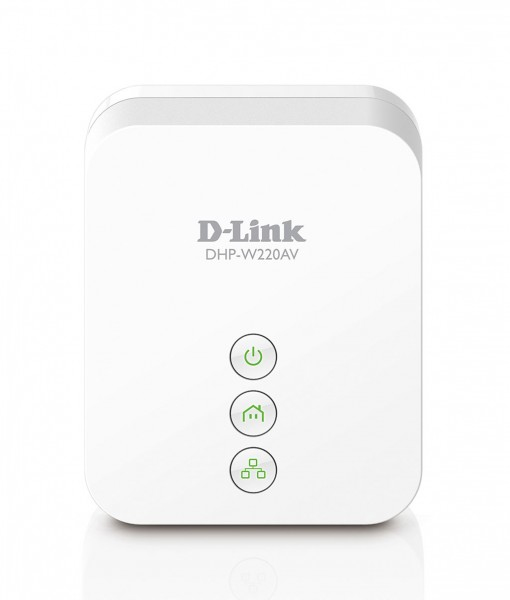 D-Link DHP-W221AV PowerLine network adapter 200 Mbit/s Ethernet LAN Wi-Fi White 2 pc(s)