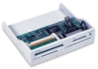 Manhattan 701525 card reader Internal White – image 3