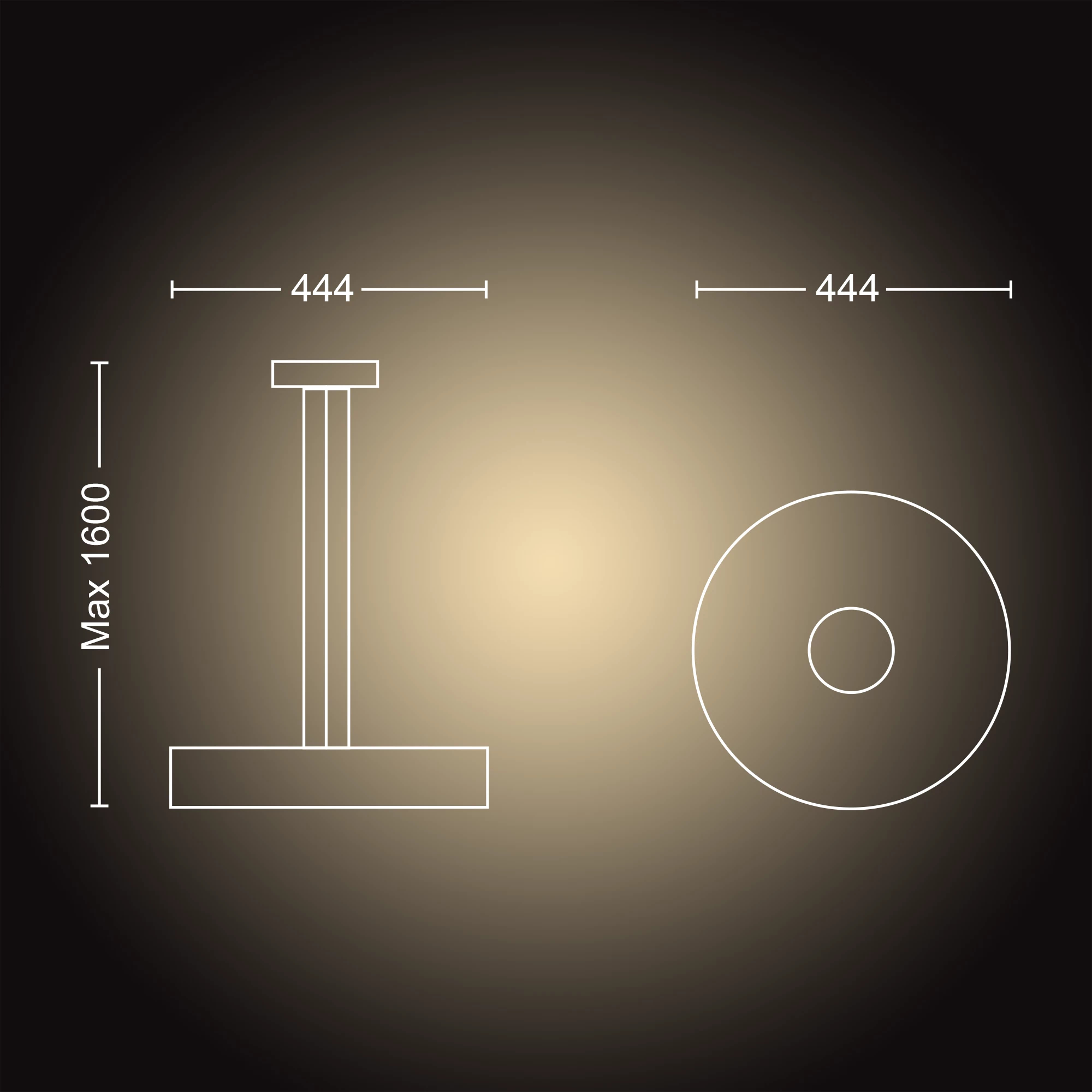 Philips by Signify Philips Hue White ambience Fair suspension light – image 3