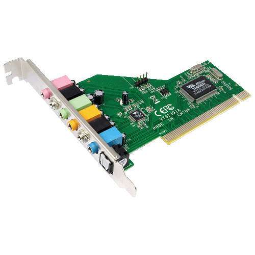 LogiLink PC0043 audio card Internal 7.1 channels PCI