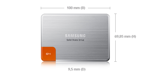 Samsung 470 Series 64 GB 2.5″ Serial ATA II image 2