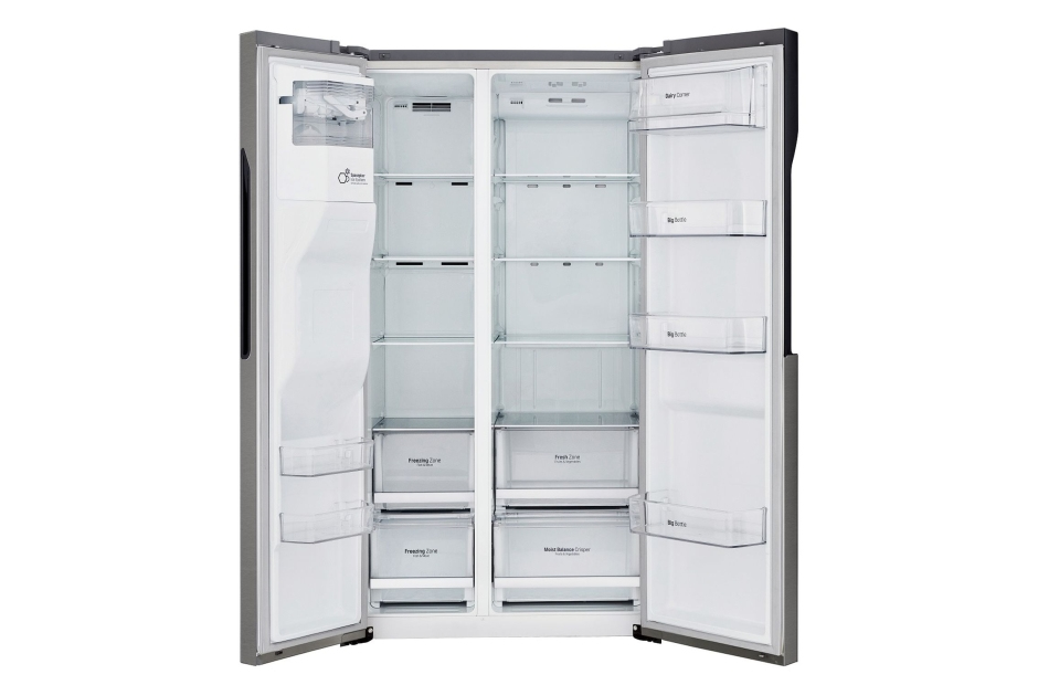 LG GSL360ICEV side-by-side refrigerator Freestanding – image 2