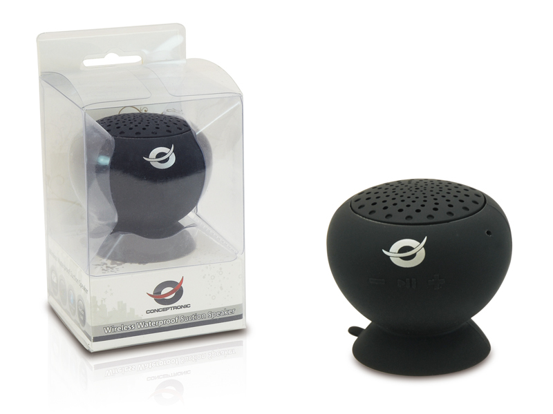 Conceptronic Wireless Waterproof Suction Speaker – image 6