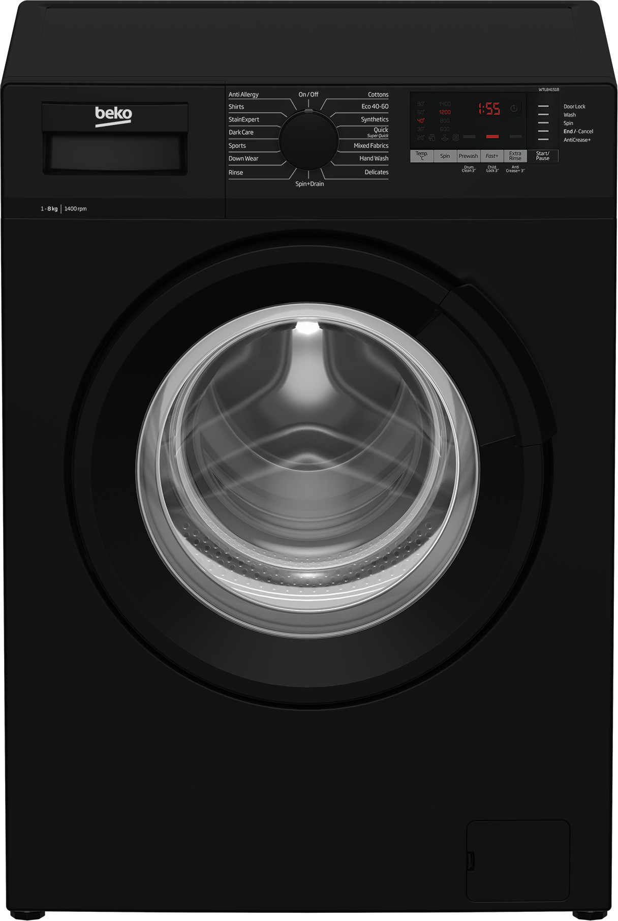 Beko WTL84151B — vue 1 sur 5
