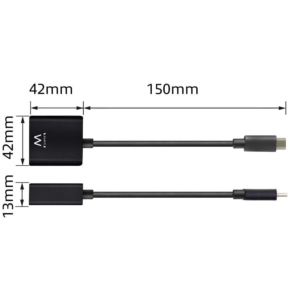 Resim Ewent EW9825 USB-C - DisplayPort Adaptör Kablosu
