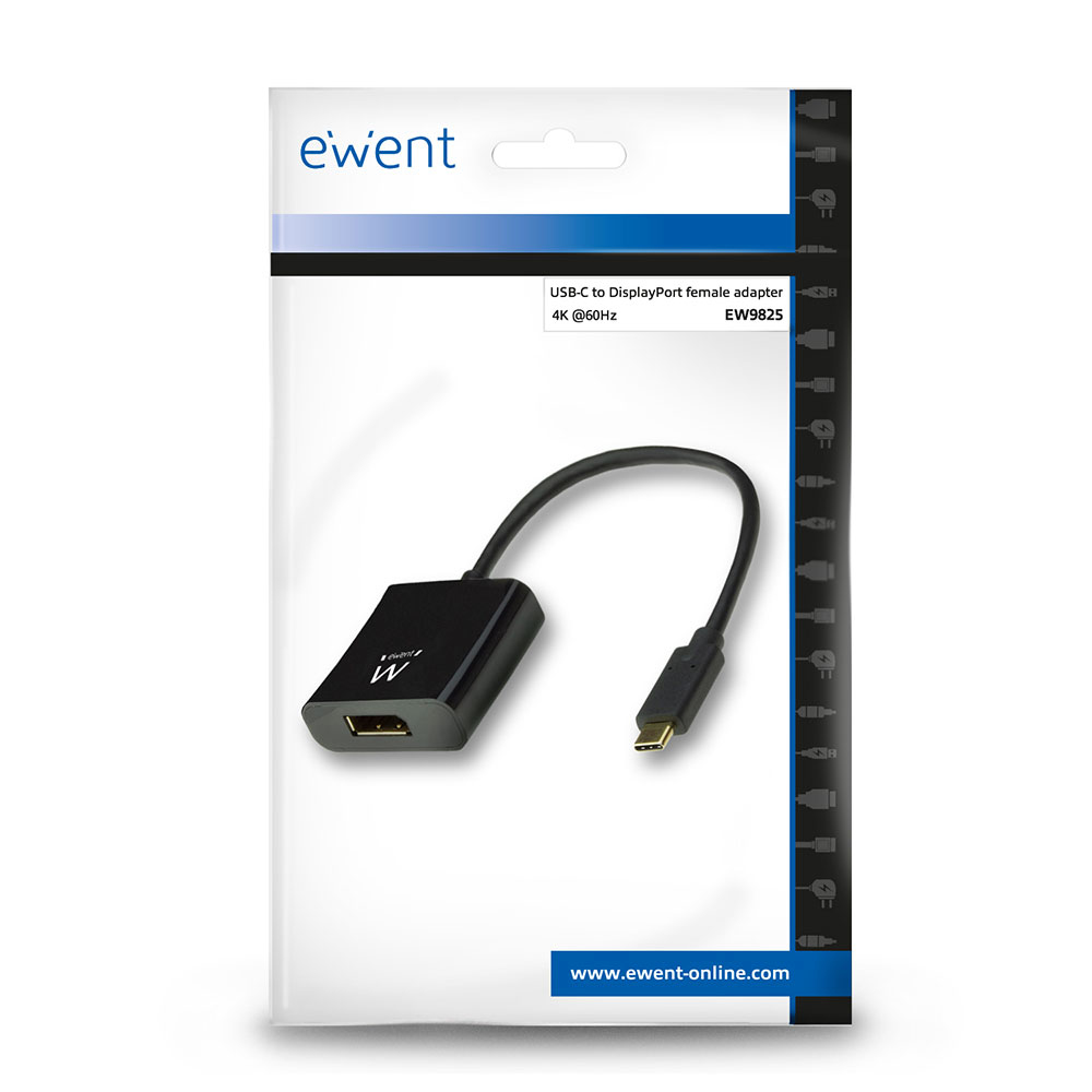 Resim Ewent EW9825 USB-C - DisplayPort Adaptör Kablosu