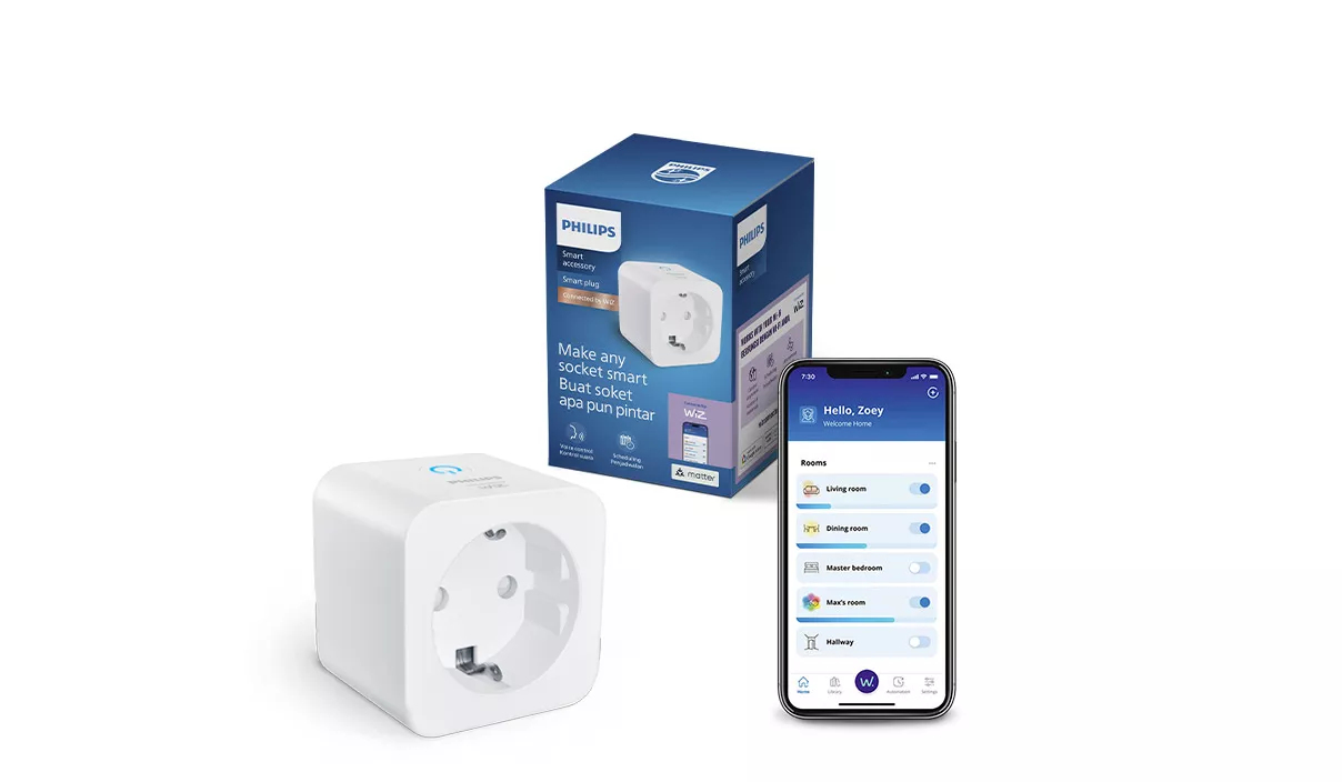 WiZ 8719514866652 smart plug White – image 2