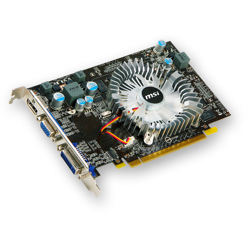 MSI N240GT-MD1G/D3 graphics card NVIDIA GeForce GT 240 GDDR3 – image 3