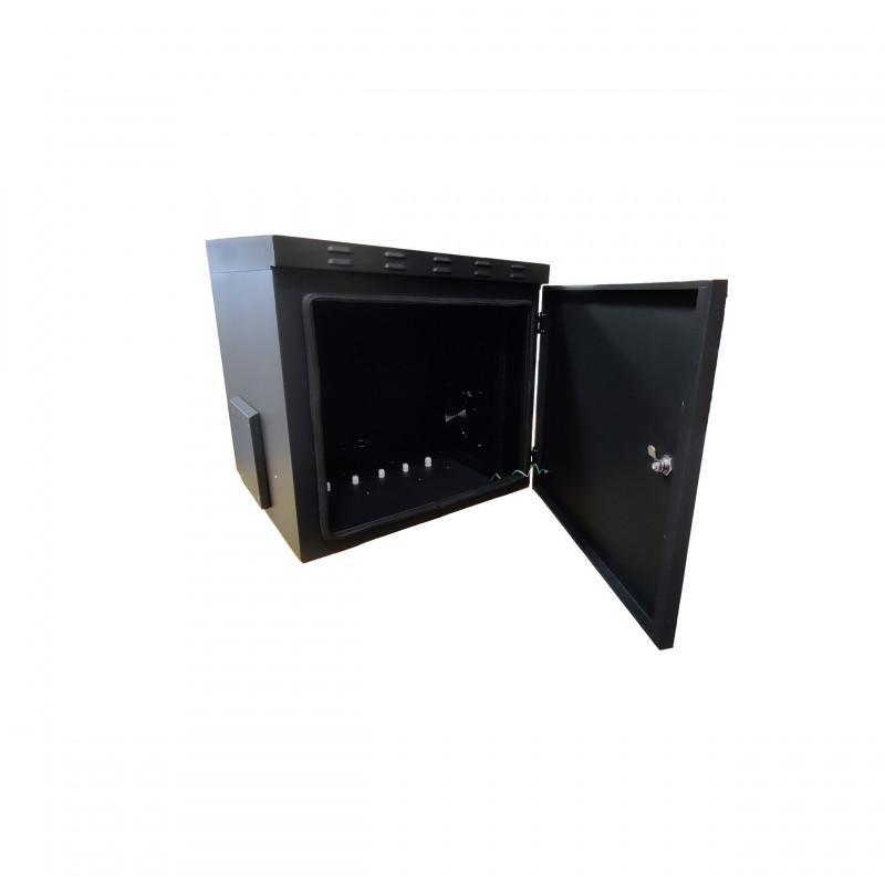 Lanview LVR242815 rack cabinet 9U Wall mounted rack Black