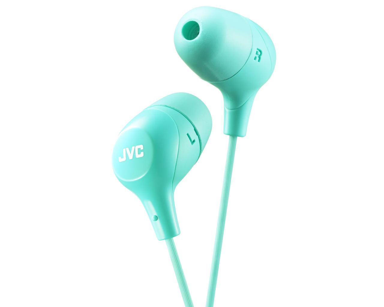 JVC HA-FX38-G-E Cuffie Cablato In-ear MUSICA Colore acqua