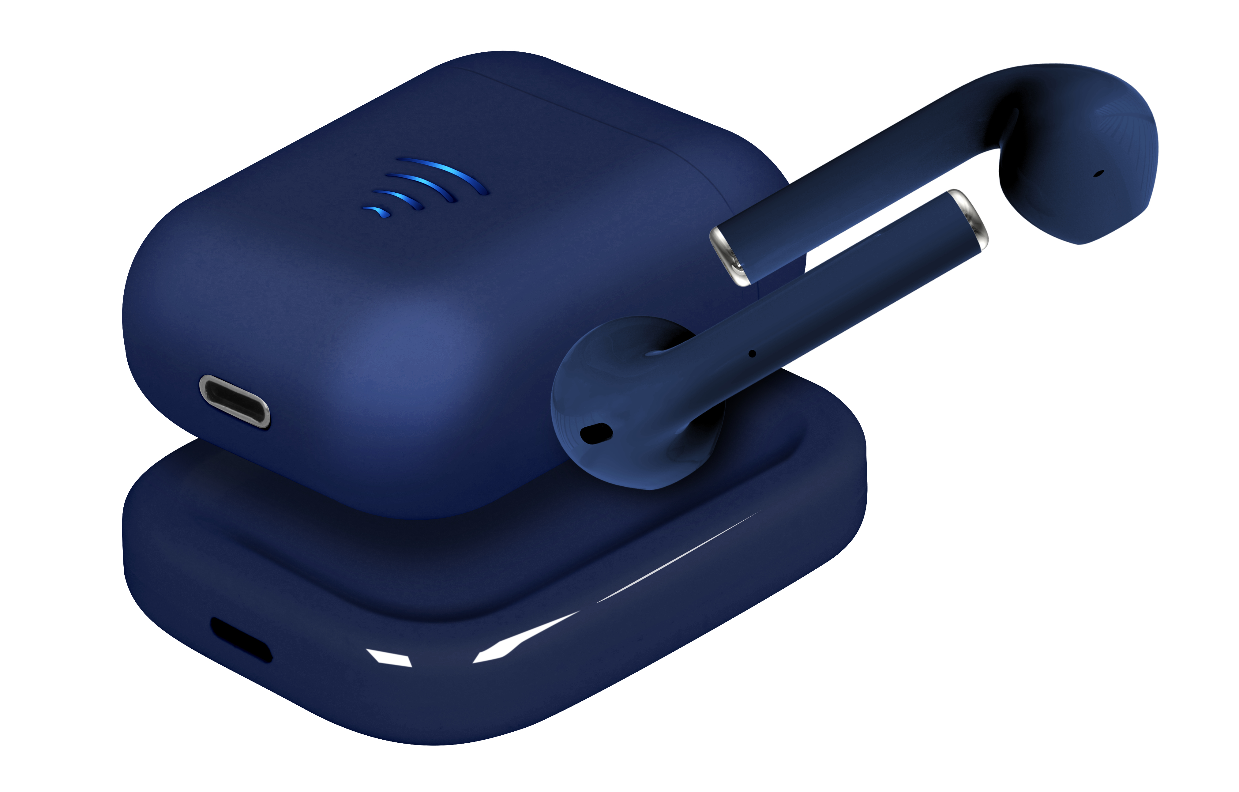 Area Stone C100+ Headset True Wireless Stereo (TWS) In-ear Calls/Music Bluetooth Blue image 1