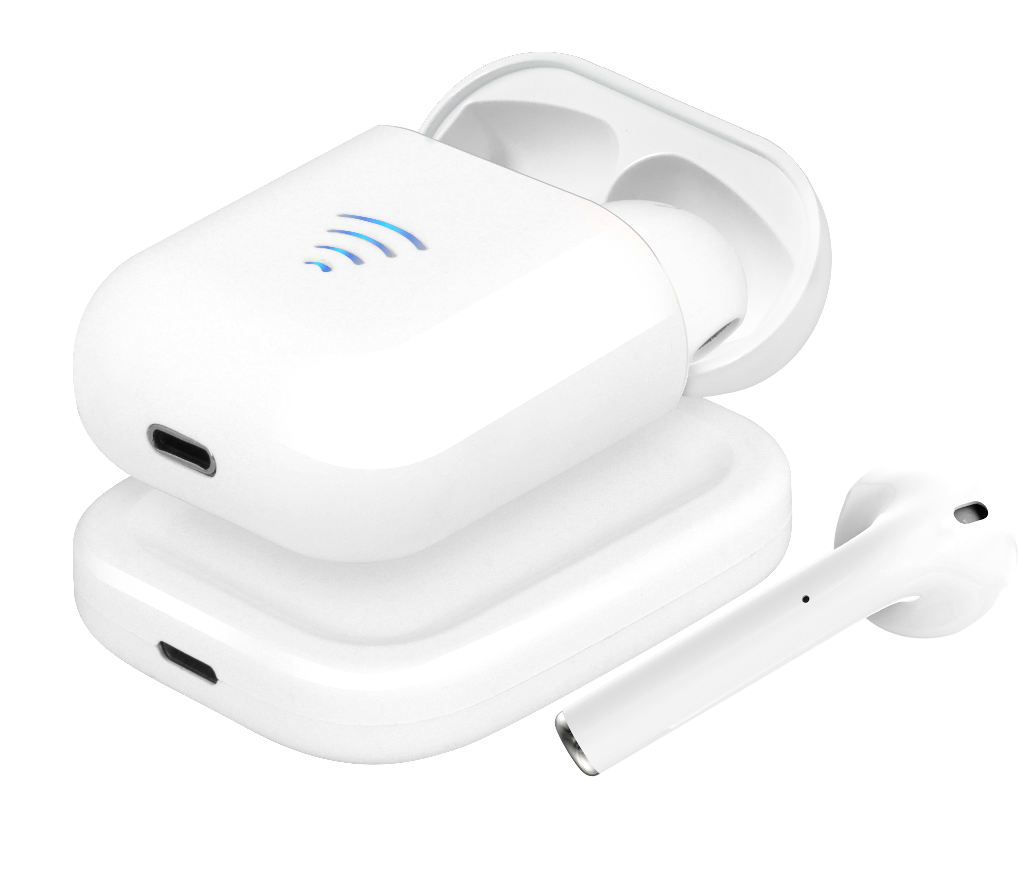Area Stone C100+ Headset True Wireless Stereo (TWS) In-ear Calls/Music Bluetooth White image 1